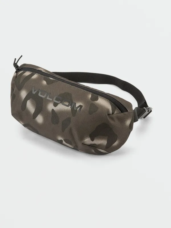 Mini Waisted Pack - Rinsed Black sold by Volcom