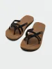 Eco Concourse Trail Sandals - Black sold by Volcom