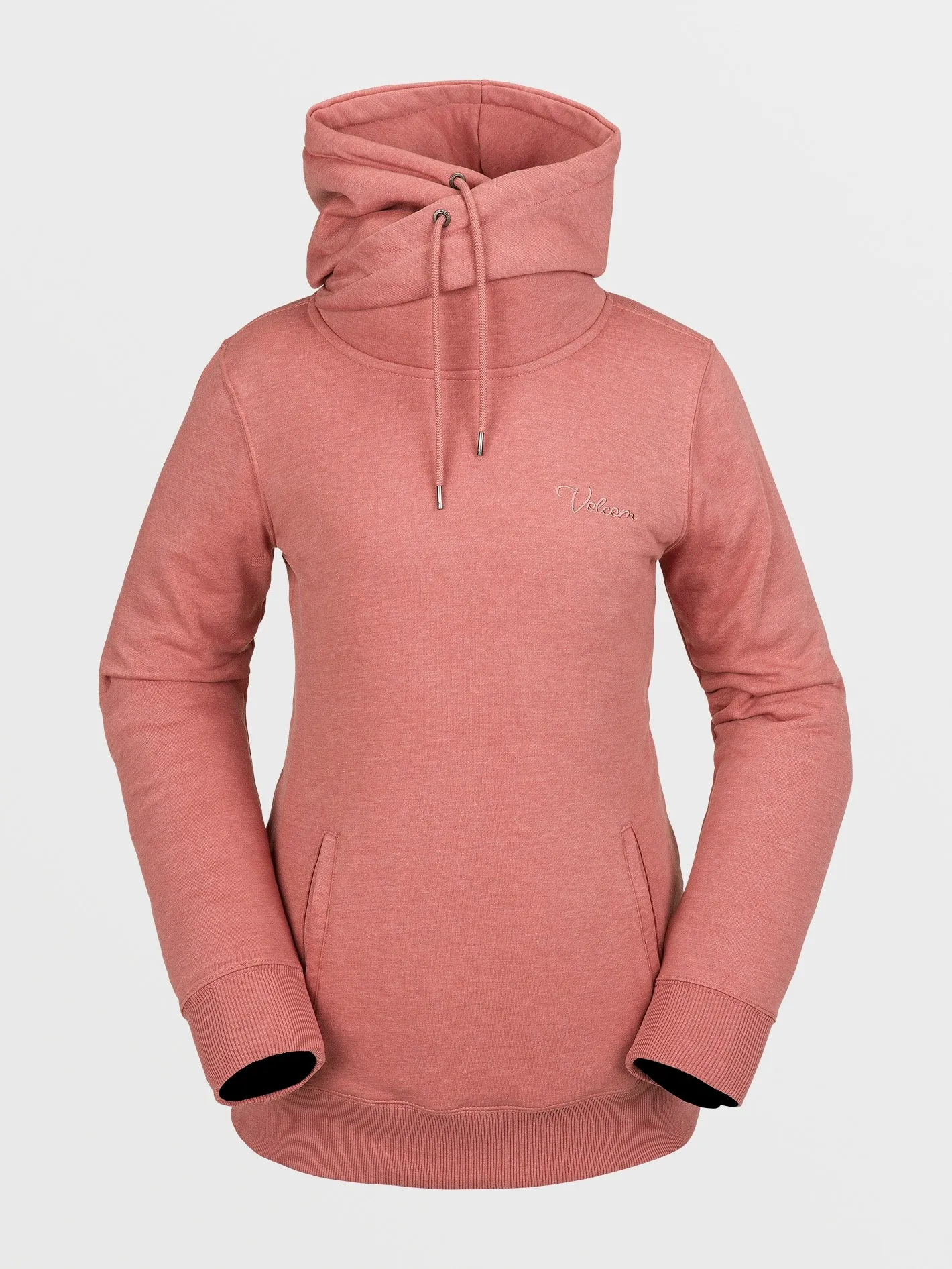 Womens Tower Pullover Fleece - Earth Pink sold by Volcom