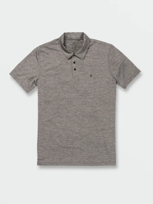Hazard Pro Polo Short Sleeve Shirt - Moonbeam sold by Volcom