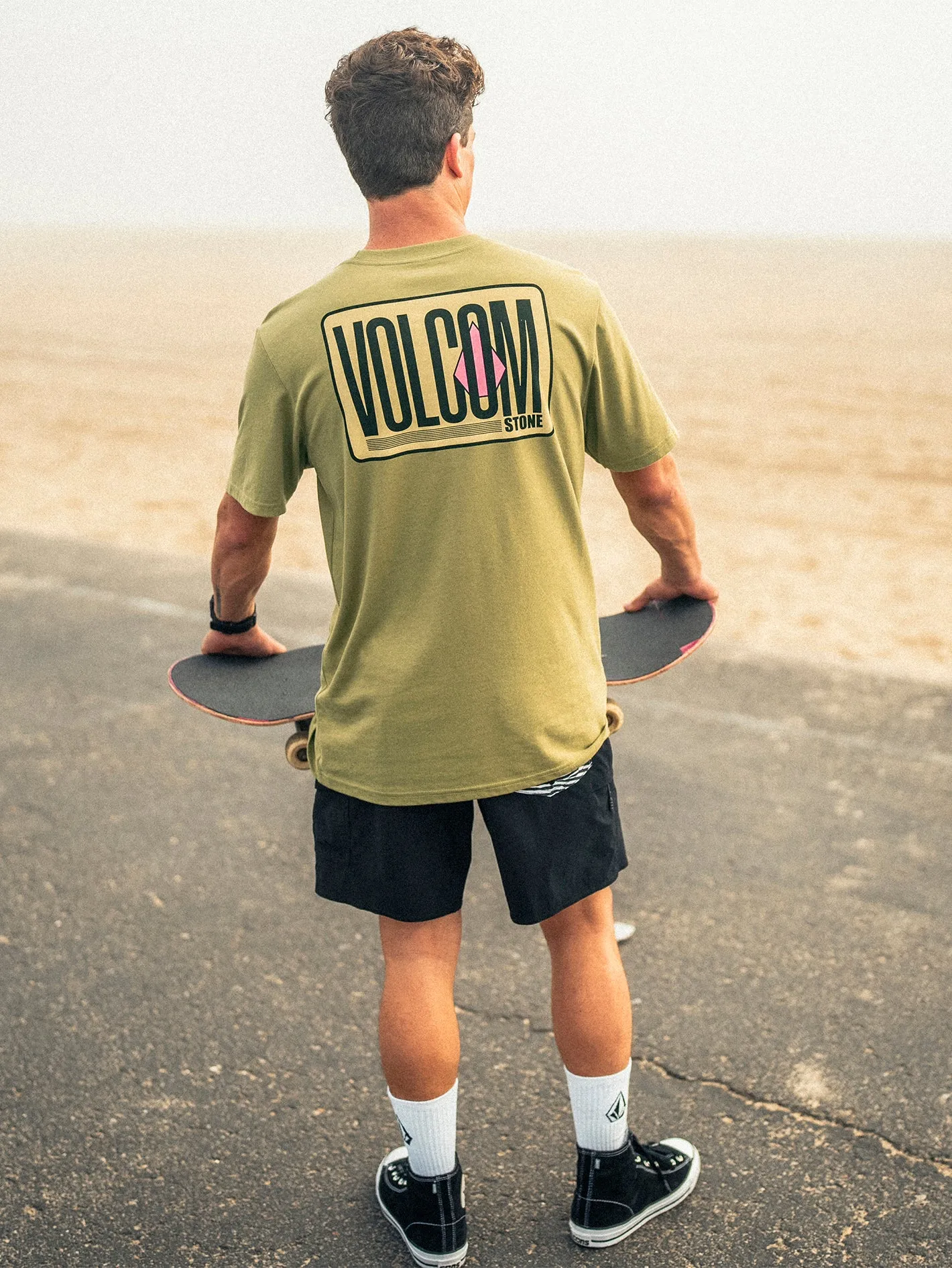 Peripheral Tech Short Sleeve Tee - Vintage Green sold by Volcom product image thumbnail 3