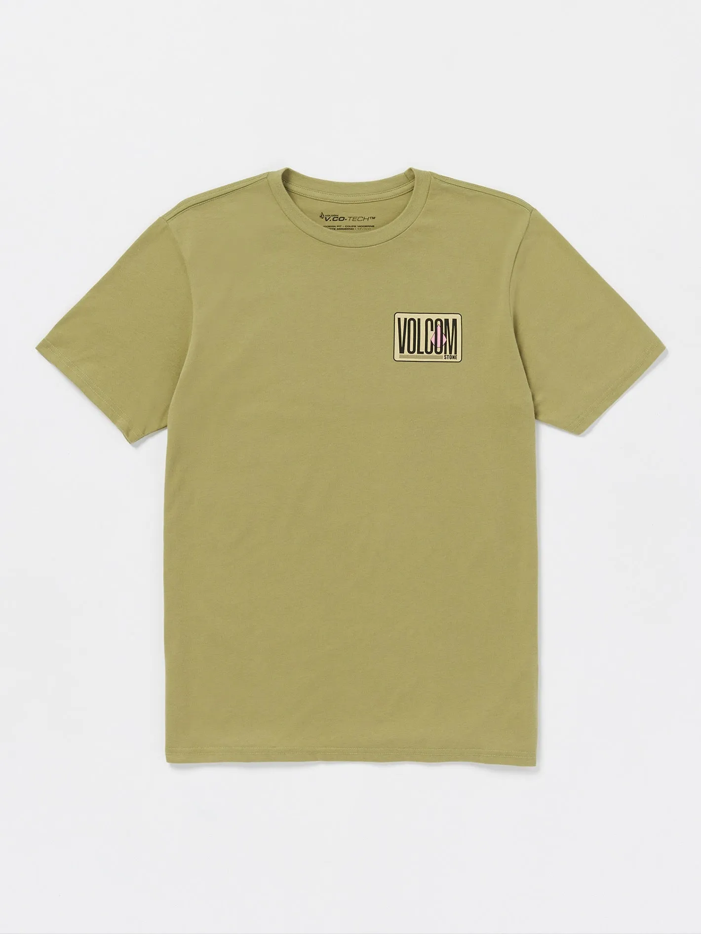Peripheral Tech Short Sleeve Tee - Vintage Green sold by Volcom product image thumbnail 5