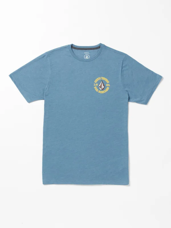 Fried Short Sleeve Tee - Indigo Ridge Heather sold by Volcom