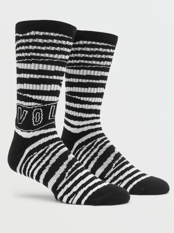 Shred Stone Socks - Off White sold by Volcom