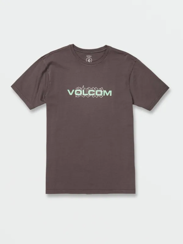 Cover Up Short Sleeve Tee - Storm Cloud sold by Volcom