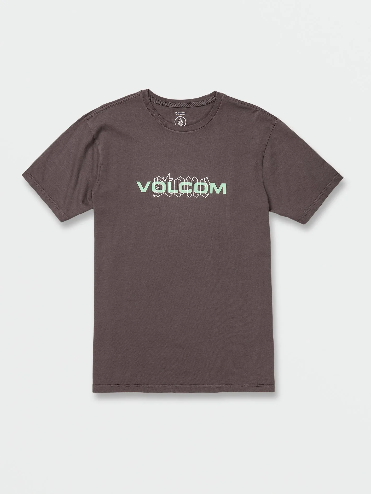 Cover Up Short Sleeve Tee - Storm Cloud sold by Volcom
