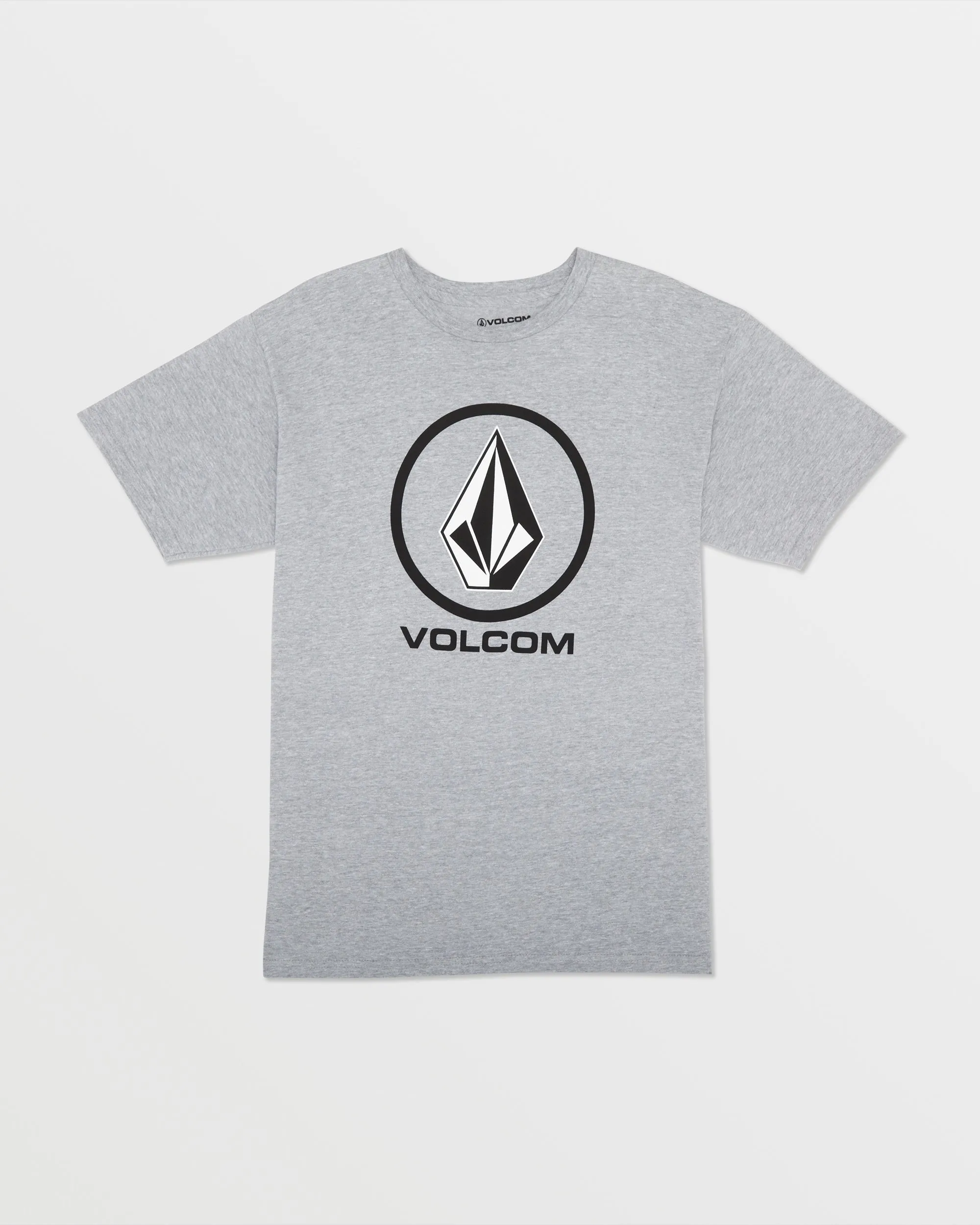 Crisp Stone Short Sleeve Tee - Heather Grey sold by Volcom