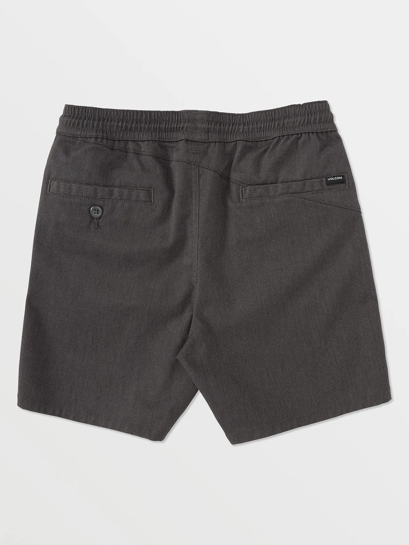 Big Boys Frickin Elastic Waist Shorts - Charcoal Heather sold by Volcom product image thumbnail 2