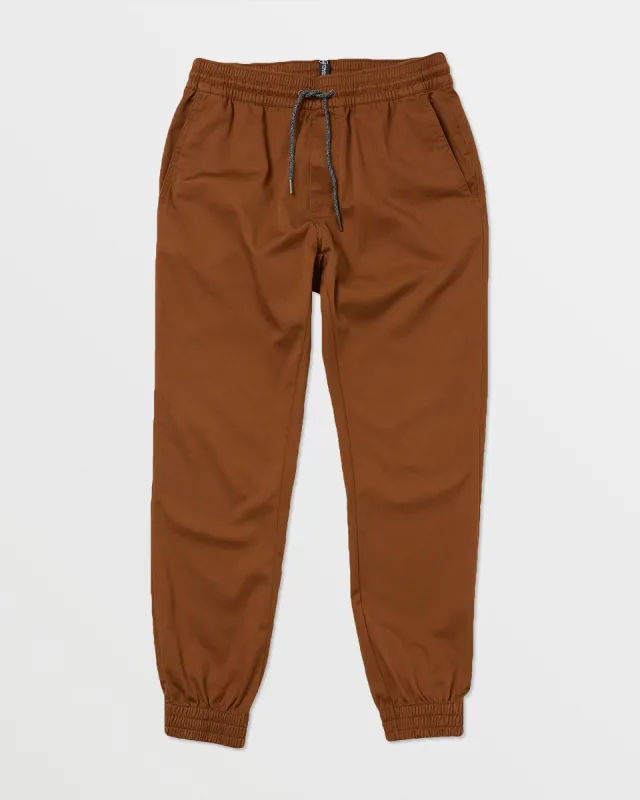 Frickin Slim Joggers - Mud sold by Volcom