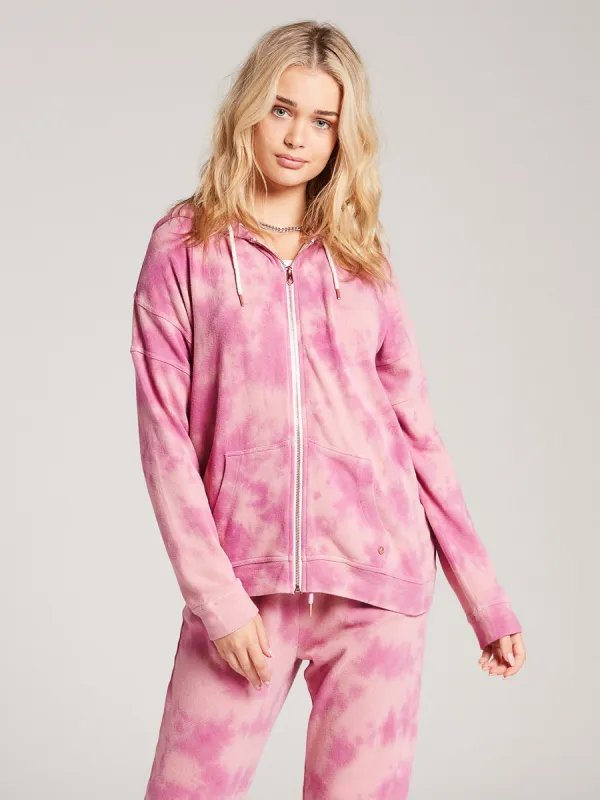 Lived In Lounge Zip Hoodie - Faded Mauve sold by Volcom
