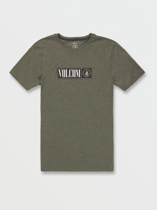 Block Busted Short Sleeve Tee - Martini Olive sold by Volcom