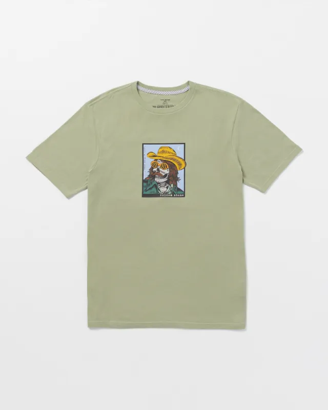 Cosmic Rodeo Short Sleeve Tee - Green Tea sold by Volcom
