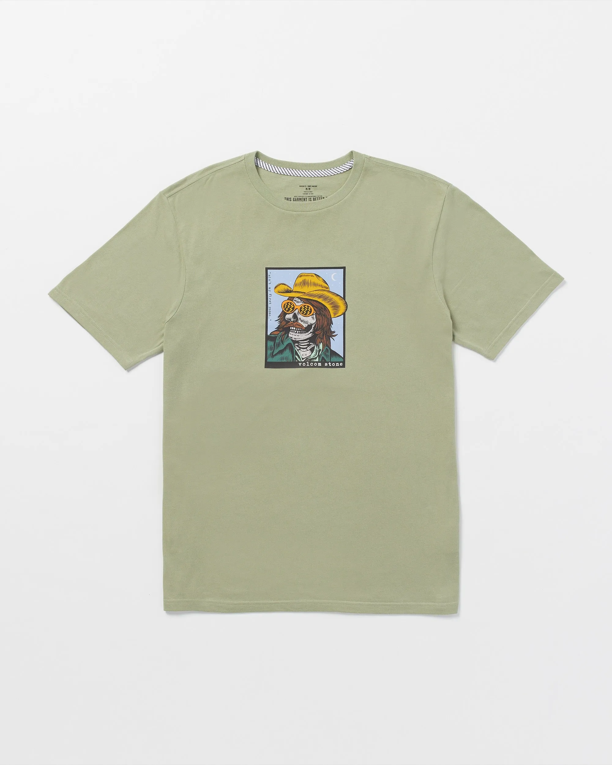 Cosmic Rodeo Short Sleeve Tee - Green Tea sold by Volcom