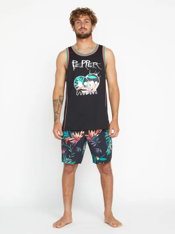Volcom Entertainment Pepper Tank - Black sold by Volcom