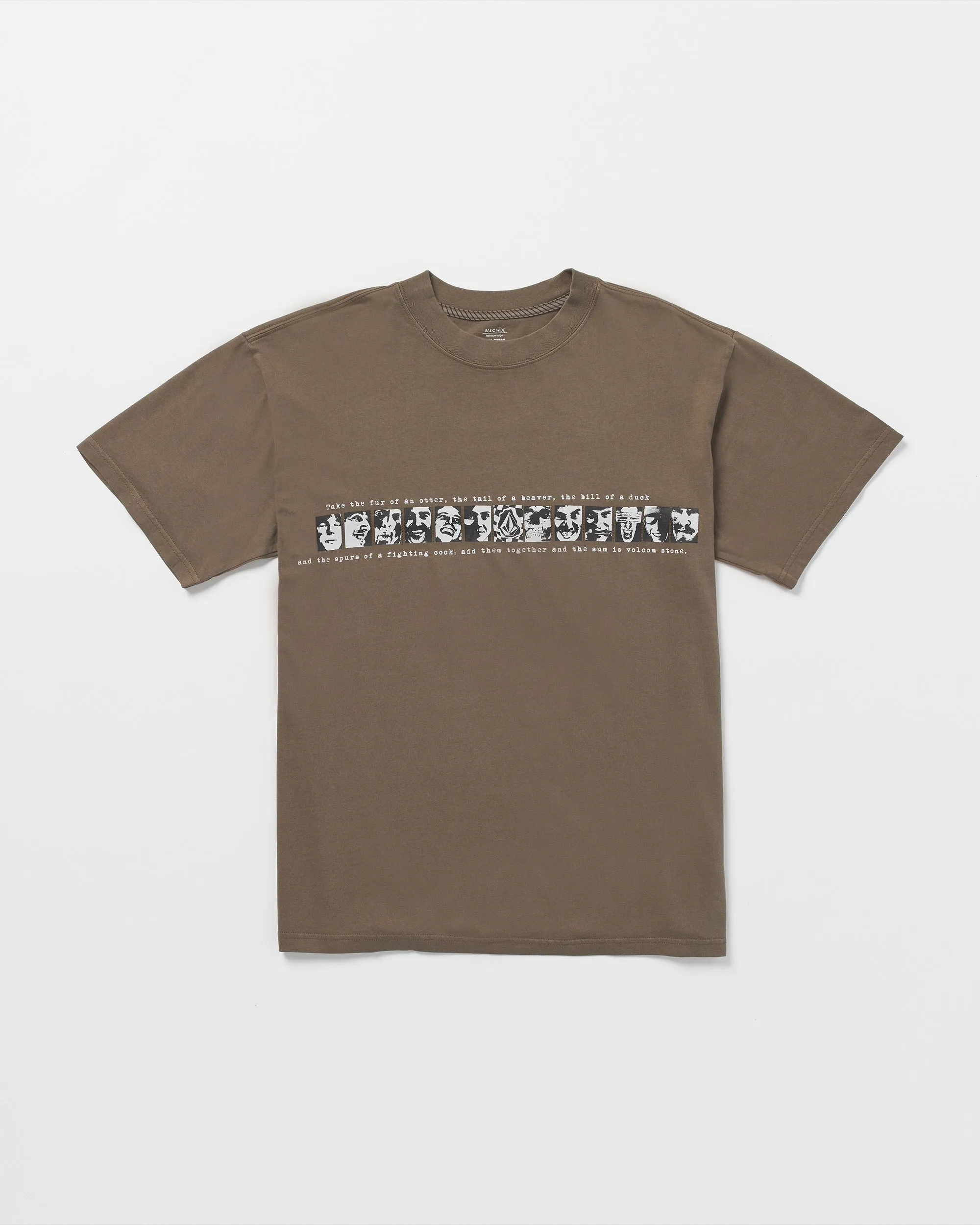 Skate Vitals Remy Stratton Short Sleeve Tee - Dark Earth sold by Volcom product image thumbnail 2