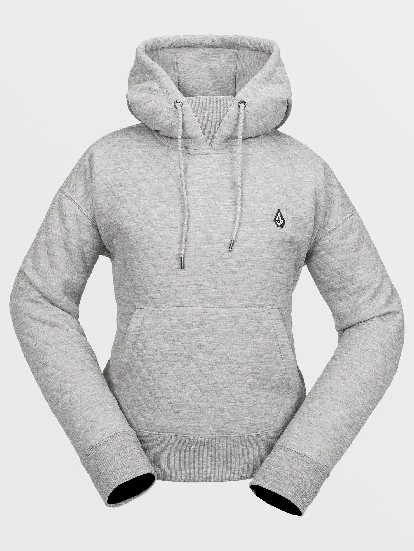 Womens V.Co Air Layer Thermal Hoodie - Heather Grey sold by Volcom product image thumbnail 3