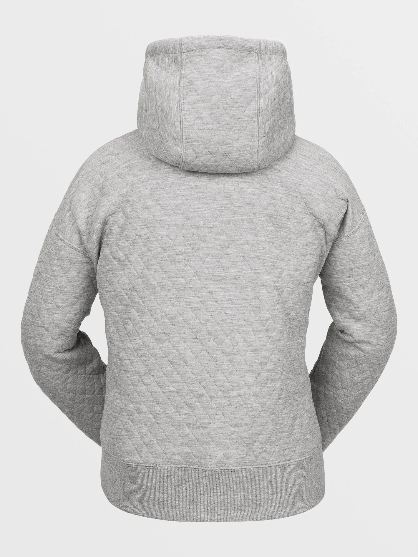 Womens V.Co Air Layer Thermal Hoodie - Heather Grey sold by Volcom product image thumbnail 4