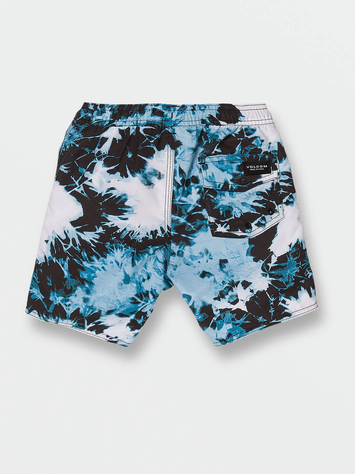 Little Boys Polly Pack Elastic Waist Trunks - Navy Combo sold by Volcom product image thumbnail 2