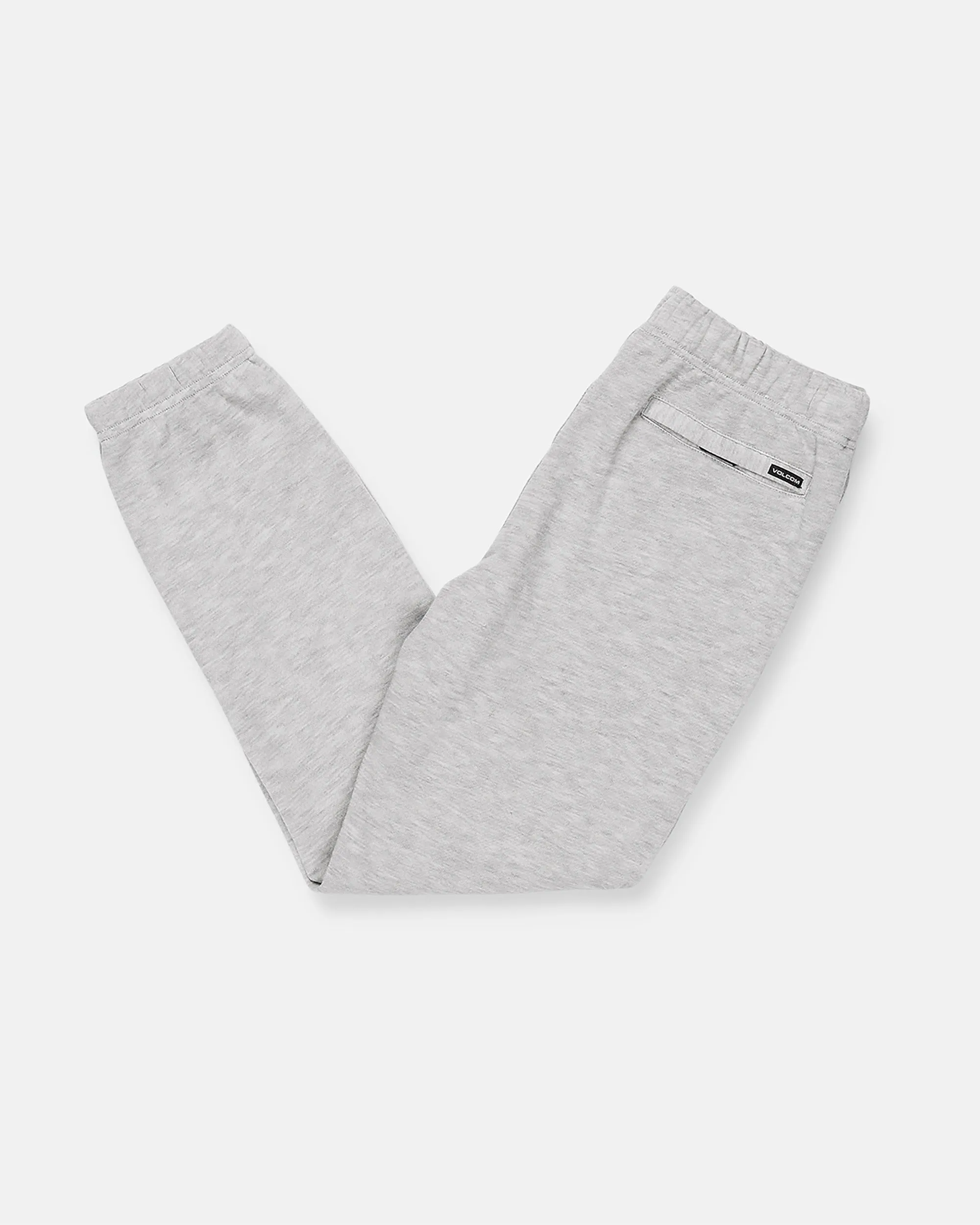 Big Boys Iconic Stone Fleece Pants - Grey Heather sold by Volcom product image thumbnail 2