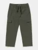 Little Boys March Cargo Elastic Waist Pants - Squadron Green sold by Volcom