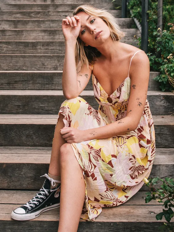 Oh Lei Maxi Dress - Multi sold by Volcom