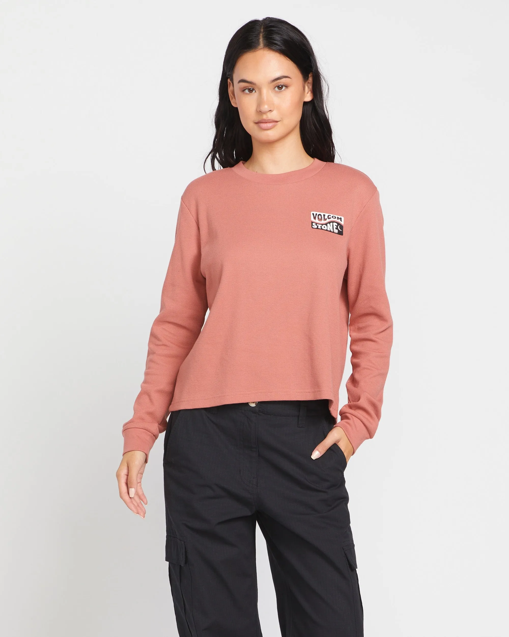 Thermality Long Sleeve Shirt - Mauve Rose sold by Volcom product image thumbnail 4