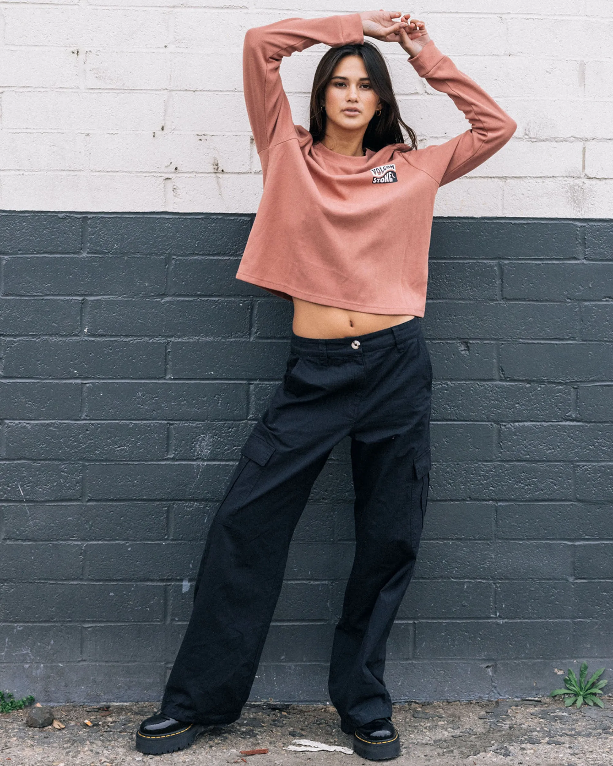 Thermality Long Sleeve Shirt - Mauve Rose sold by Volcom product image thumbnail 3