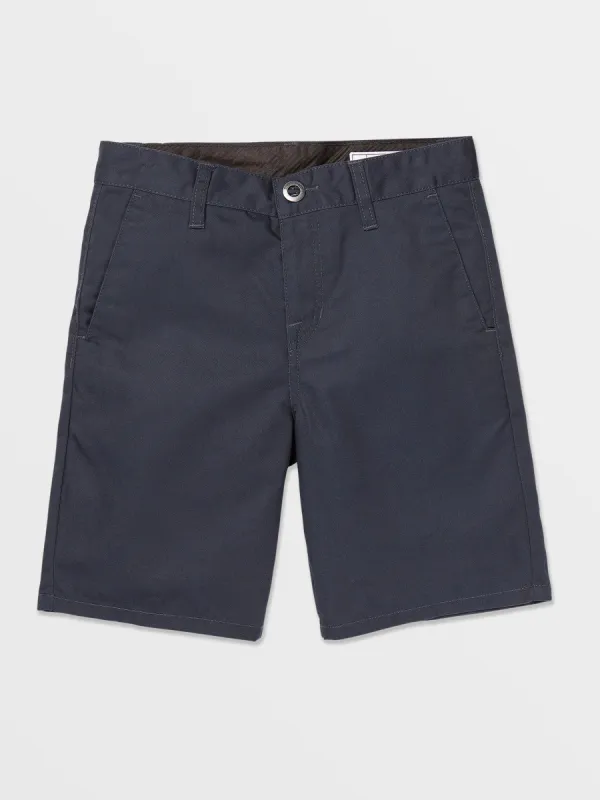 Big Boys Frickin Chino Shorts - Dark Navy sold by Volcom