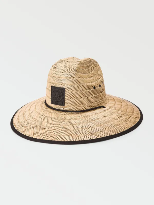 Turdle Straw Hat - Natural sold by Volcom