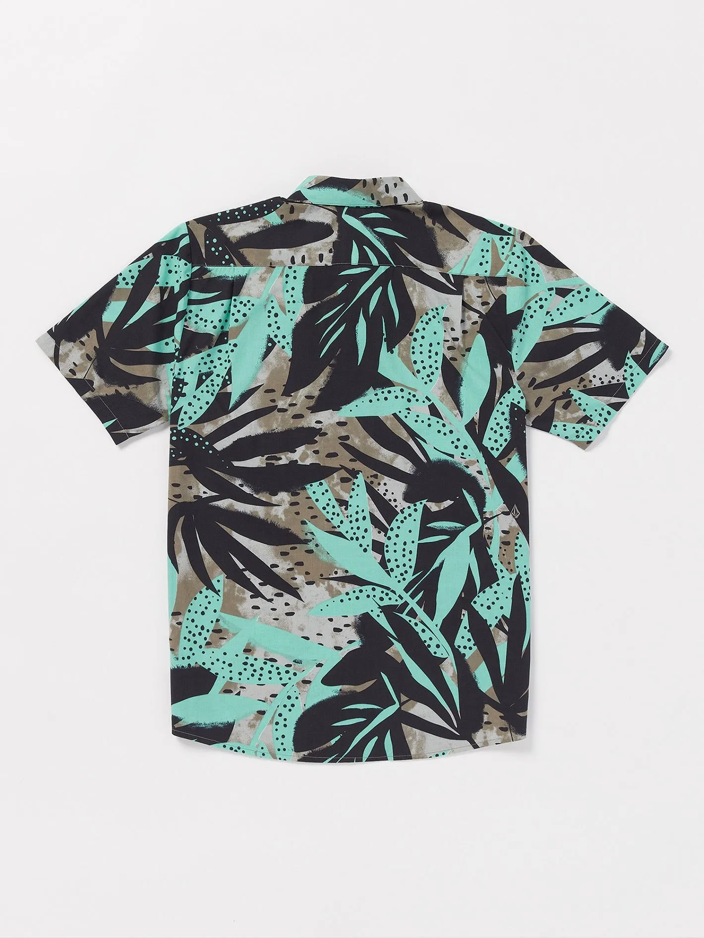 Waterside Floral Short Sleeve Shirt - Dusty Aqua sold by Volcom product image thumbnail 2