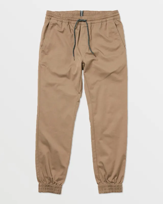 Frickin Slim Joggers - Khaki sold by Volcom