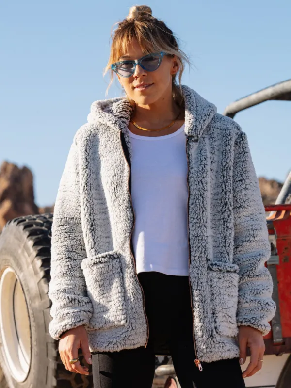 Lived In Lounge Phuz Up Jacket - Light Grey sold by Volcom