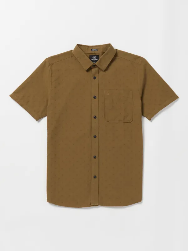 Date Knight Short Sleeve Shirt - Mud sold by Volcom