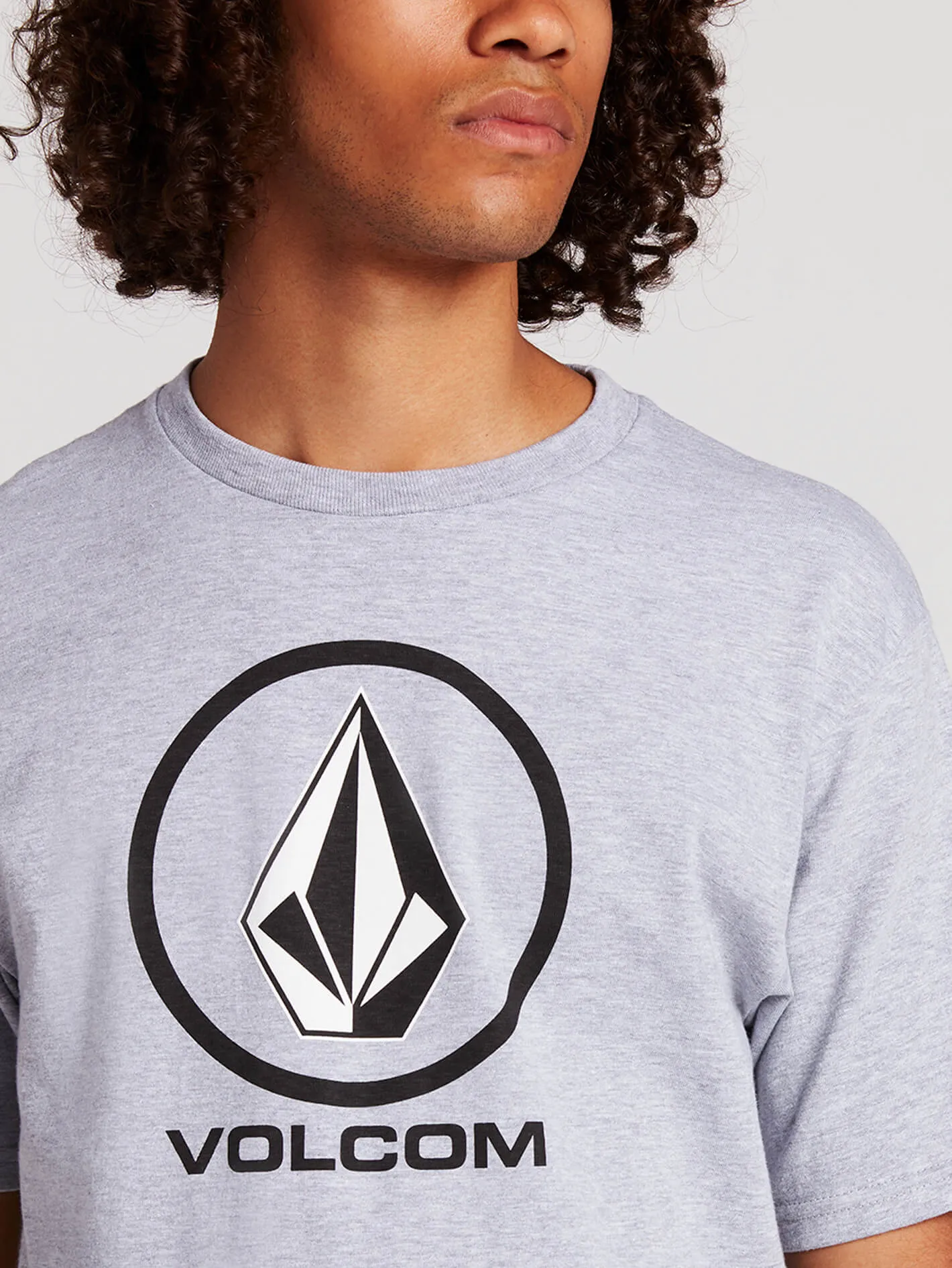 Crisp Stone Short Sleeve Tee - Heather Grey sold by Volcom product image thumbnail 2