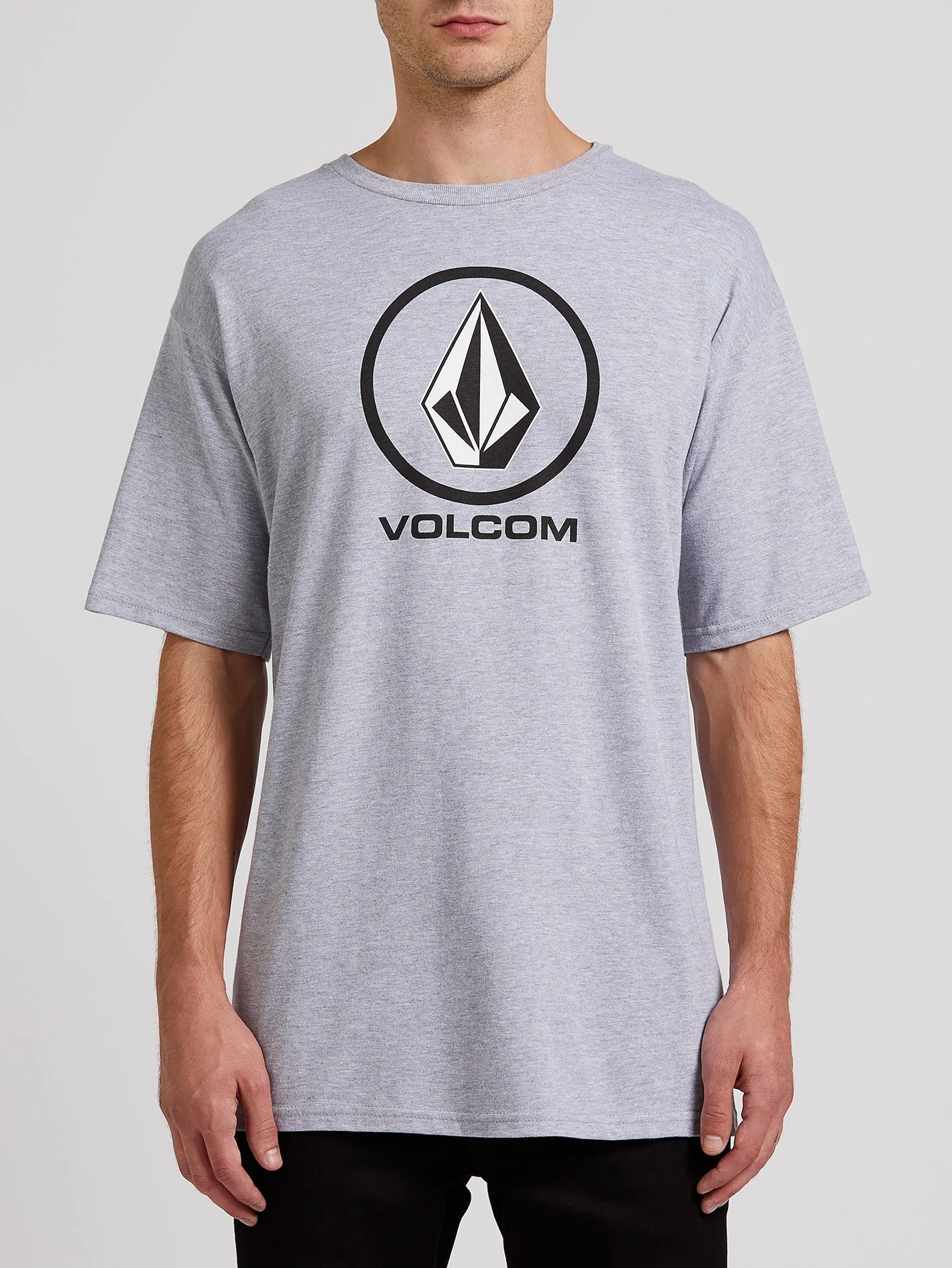 Crisp Stone Short Sleeve Tee - Heather Grey sold by Volcom product image thumbnail 3