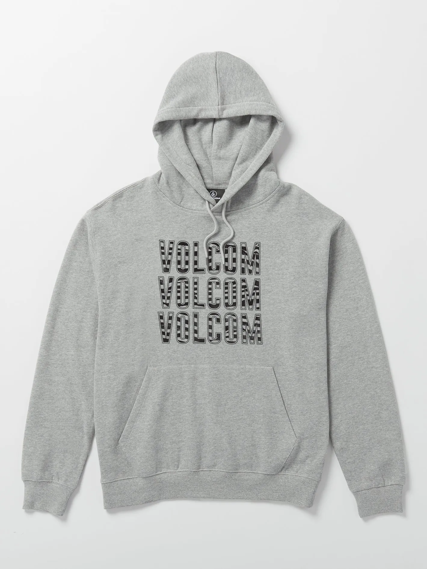 Vibes Time Fleece Hoodie - Heather Grey sold by Volcom