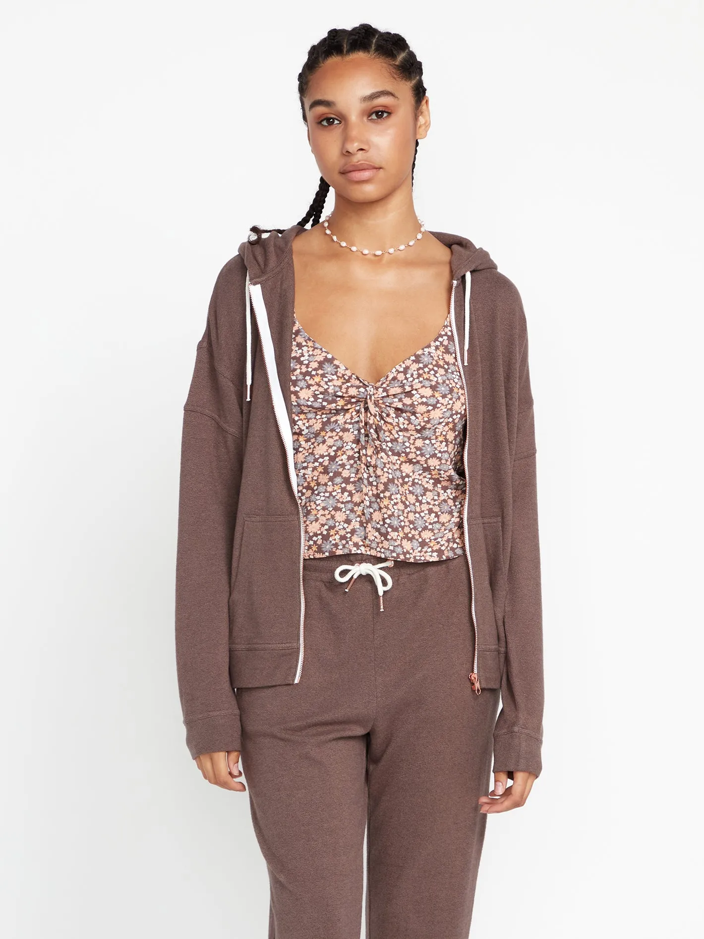 Lived in Lounge Zip Jacket - Slate Grey sold by Volcom product image thumbnail 4