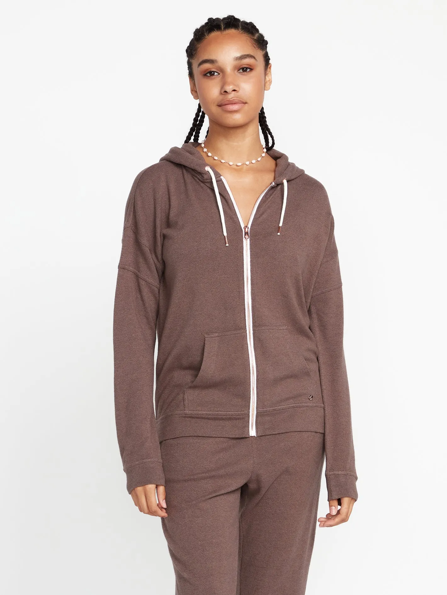 Lived in Lounge Zip Jacket - Slate Grey sold by Volcom product image thumbnail 2