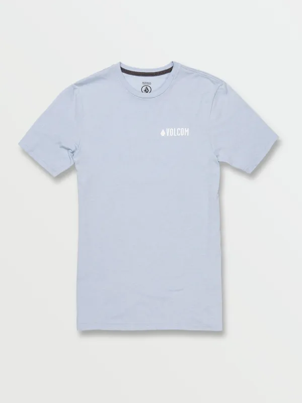 Print Fill Short Sleeve Tee - Cali Blue Heather sold by Volcom