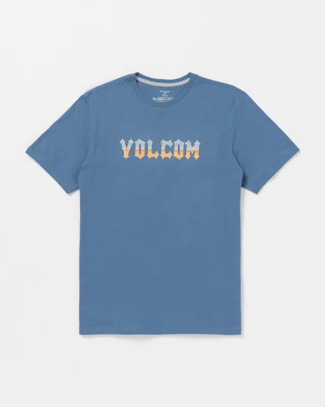 Blade Made Short Sleeve Tee - Blueberry sold by Volcom