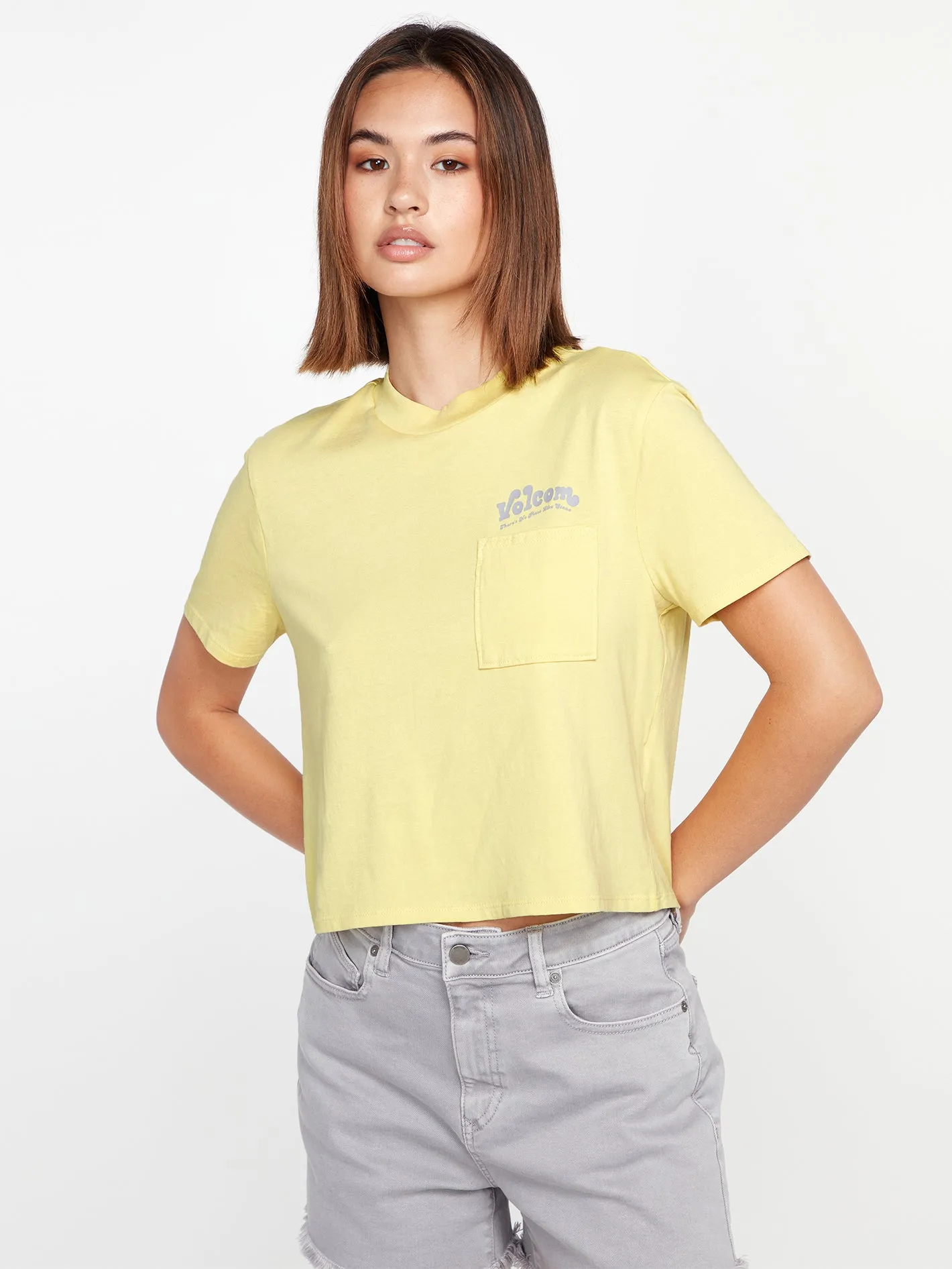 Pocket Dial Short Sleeve Tee - Citron sold by Volcom product image thumbnail 3