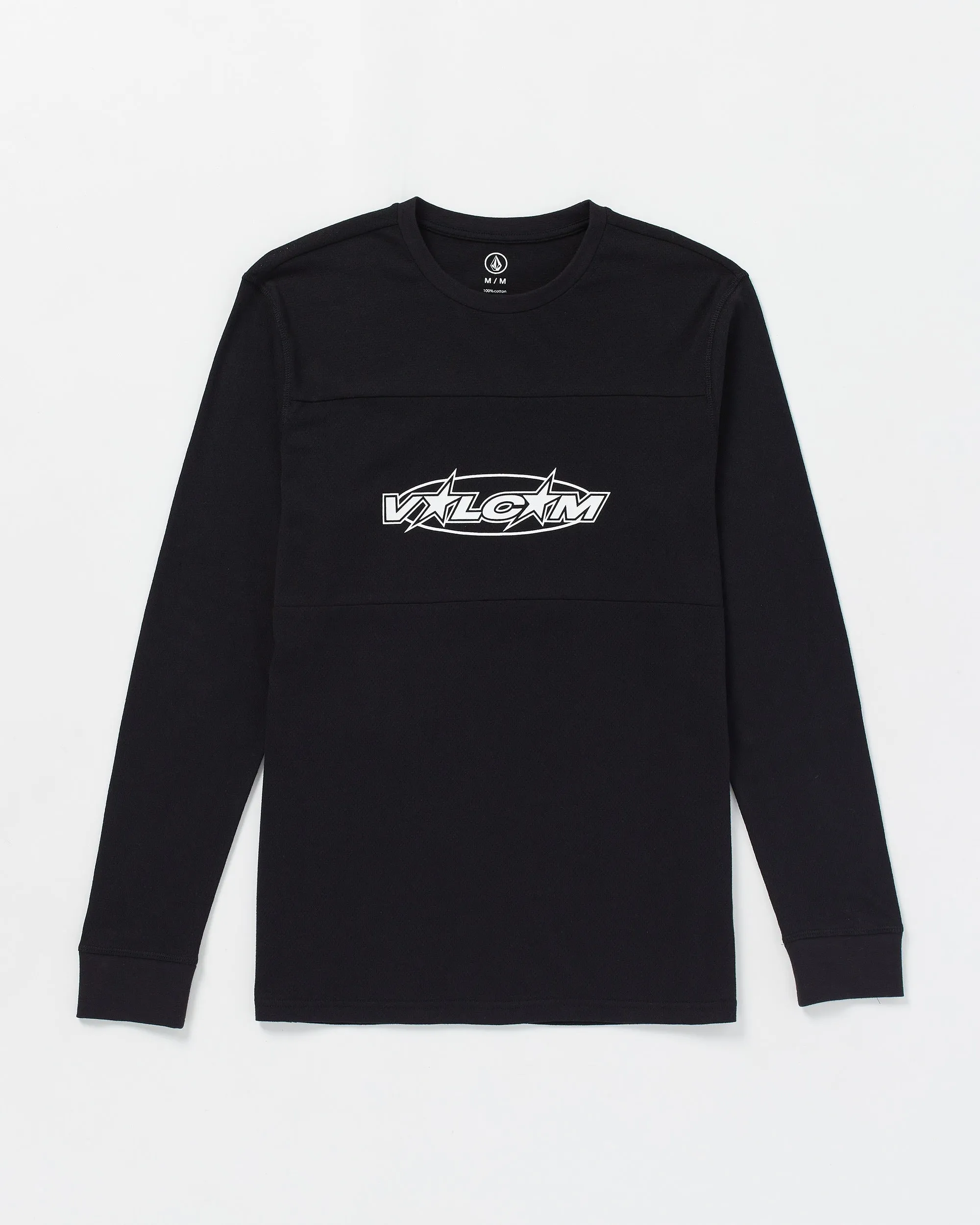 Sendstone Crew Long Sleeve Shirt - Black sold by Volcom product image thumbnail 2