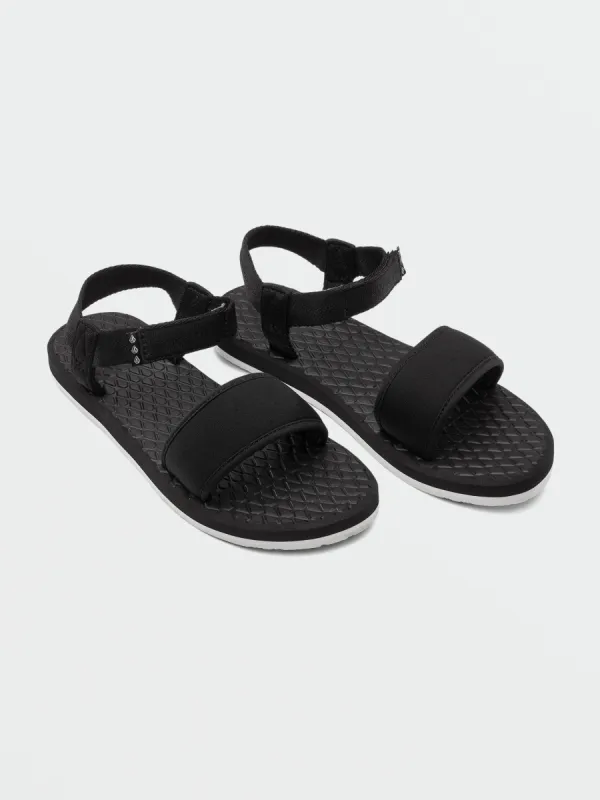 Womens V.Co Trail Sandals - Black sold by Volcom