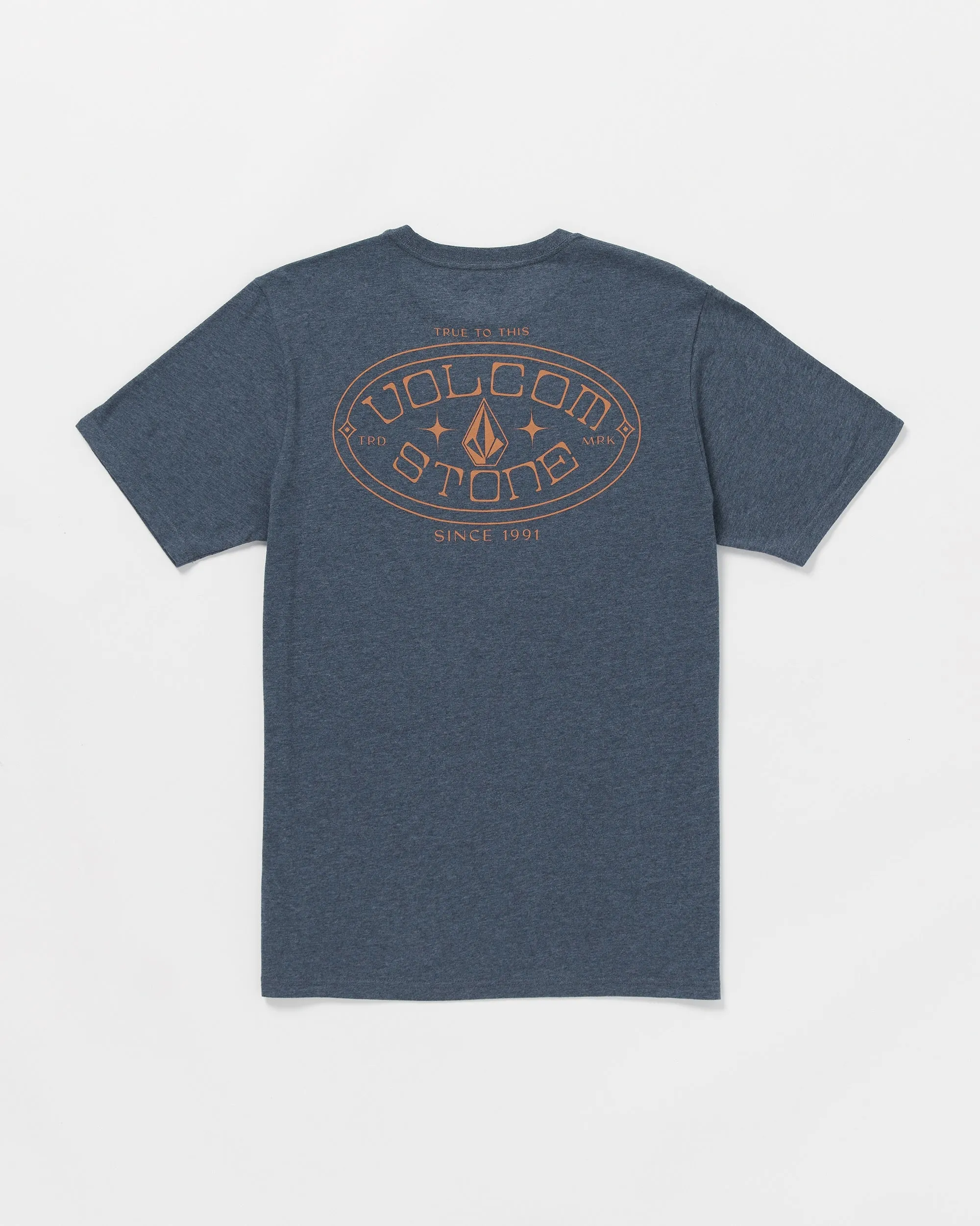 Duster Short Sleeve Tee - Navy Heather sold by Volcom product image thumbnail 3