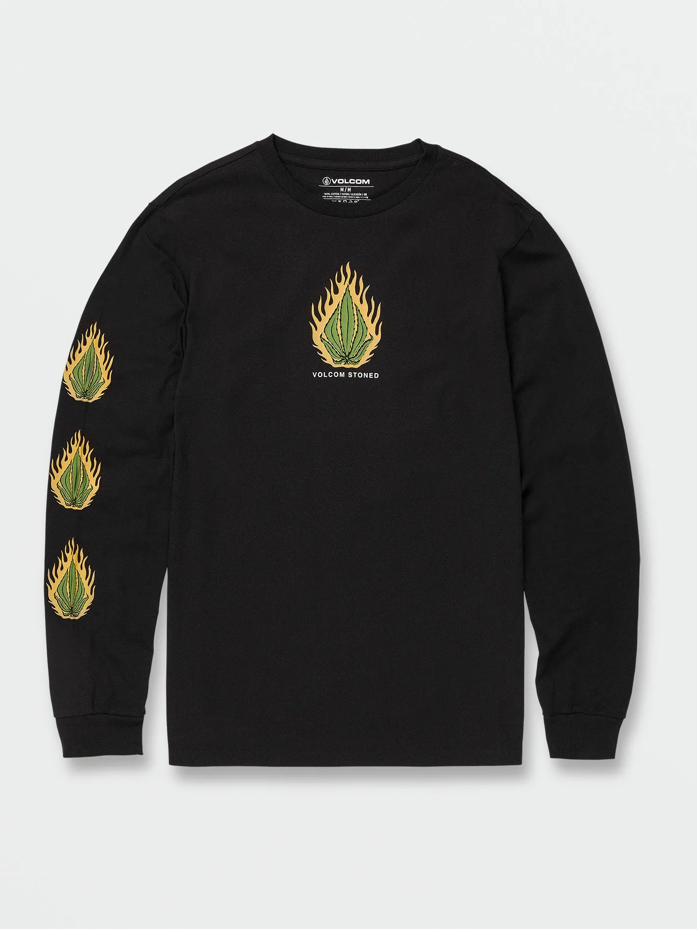Skate Vitals Long Sleeve Tee - Black sold by Volcom product image thumbnail 4