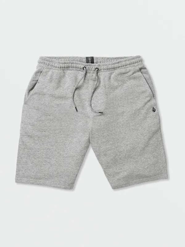Tule Fleece Shorts - Heather Grey sold by Volcom