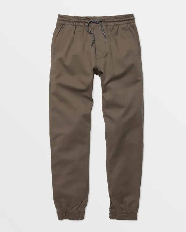 Big Boys Frickin Slim Joggers - Mushroom sold by Volcom