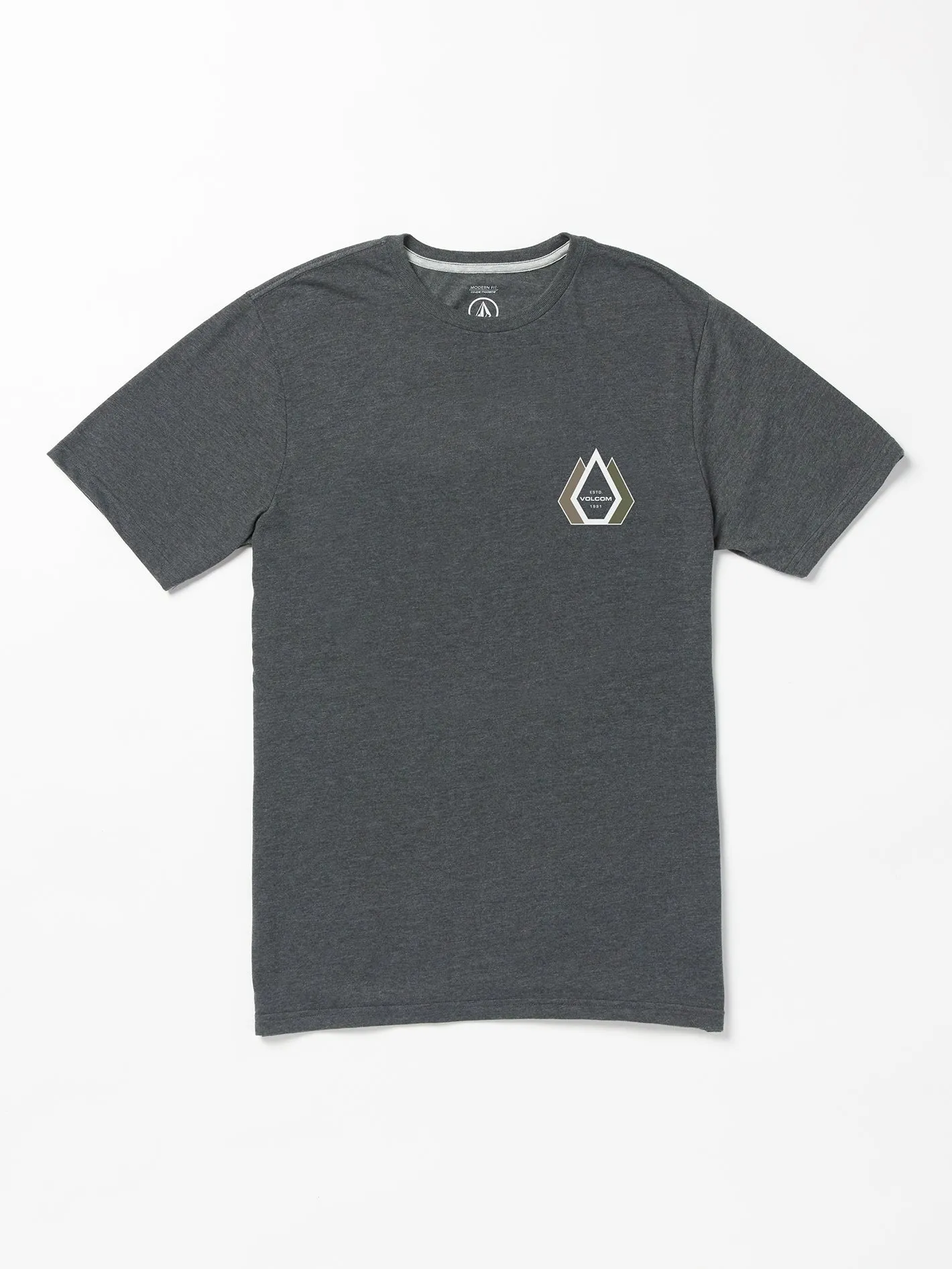 Linkfill Short Sleeve Tee - Dark Black Heather sold by Volcom product image thumbnail 3