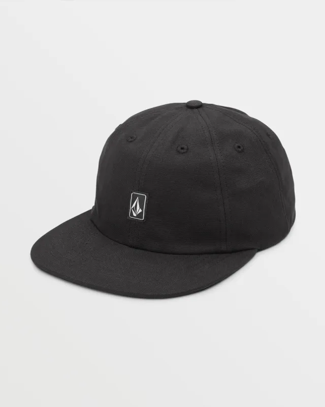 Ramp Stone Adjustable Hat - Black sold by Volcom