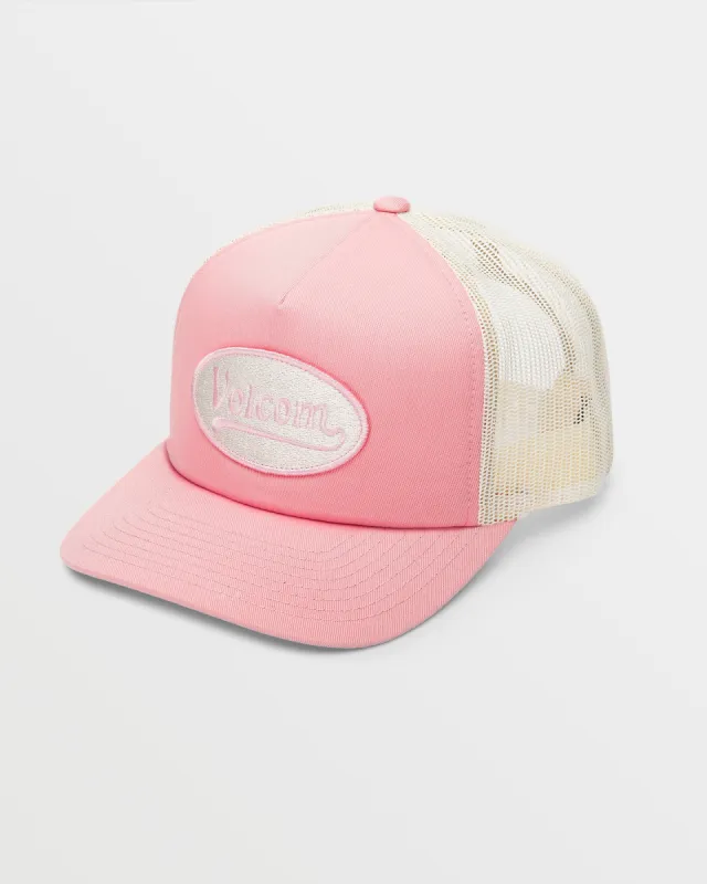 Truly Stoked Trucker - Petal Pink sold by Volcom